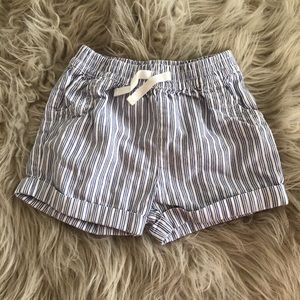 Pinstripe shorts